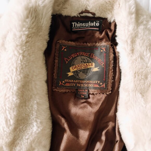 Adventure Bound by Wilsons Leather Aviator Jacket | 100% Leather - Picture 5 of 6